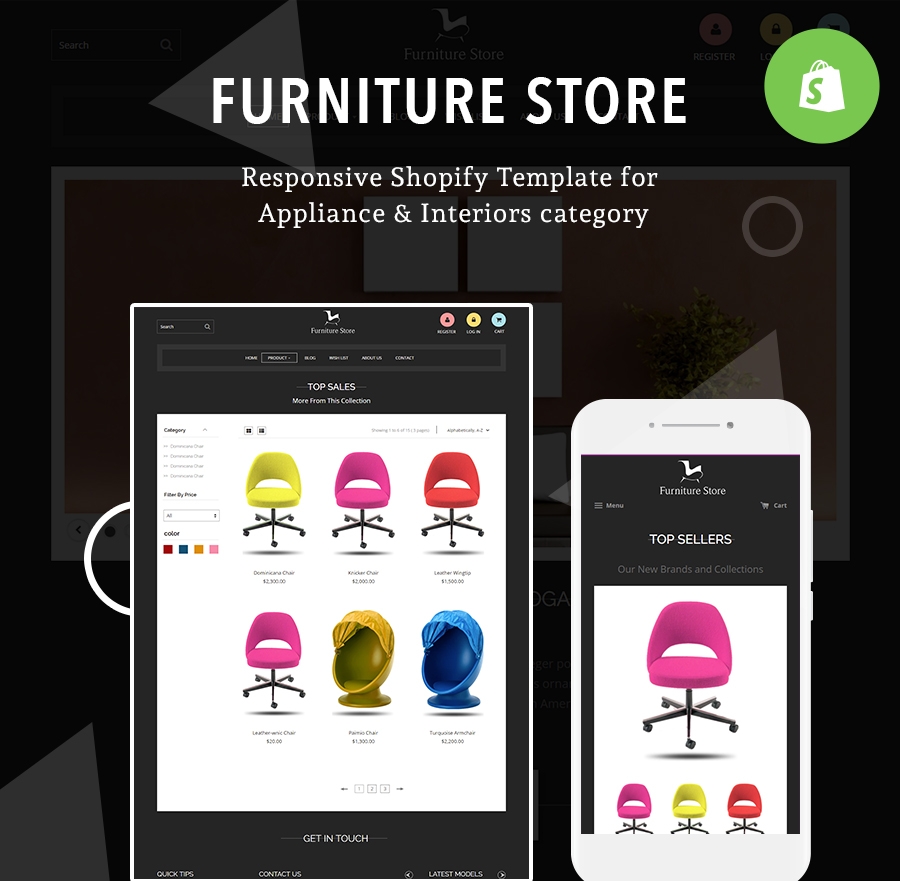 Furniture Store - Interiors SHOPIFY TEMPLATE-0