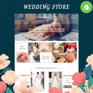 Wedding Bridal Accessories - Fashion & Lifestyle SHOPIFY TEMPLATE-0