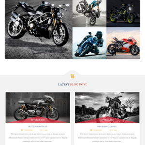 Bike WordPress Theme