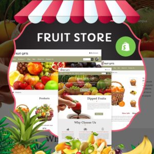 Shopify Theme Gifts Store for Food, Beverages & Fruits-0