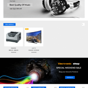 Electronics Store WordPress Theme