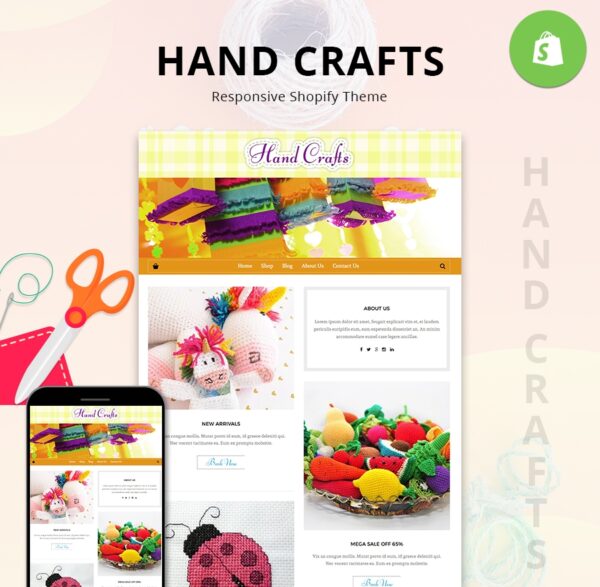 Hand Crafts Shopify Theme-0