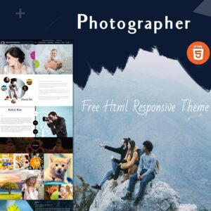 Creative Photographer HTML Theme -0