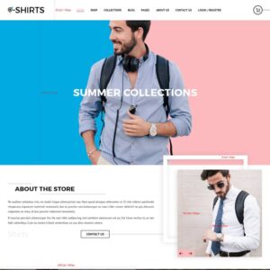 Trendy Fancy Shirts Website Theme -  Shopify Theme-0